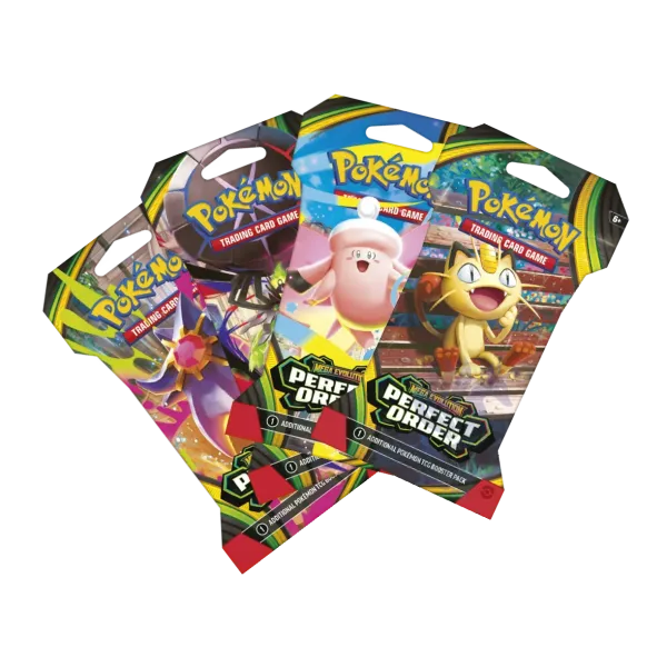 Pack de 4 sobres Pokémon Equilibrio Perfecto Español