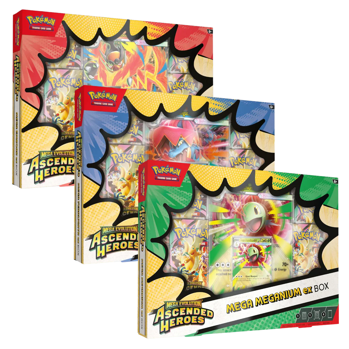 Caja Mega EX Box Héroes Ascendentes - Español