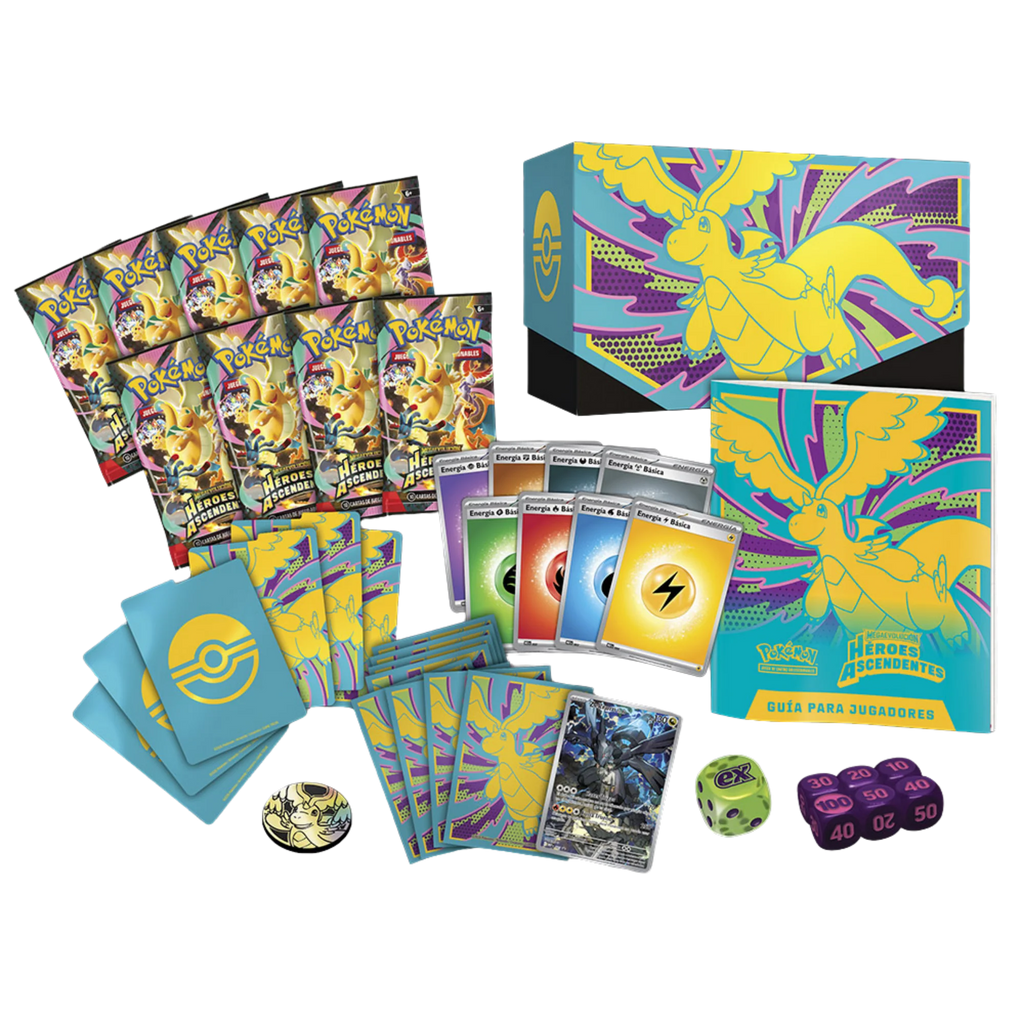 ETB Caja de Entrenador Elite Heroes Ascendentes - Español