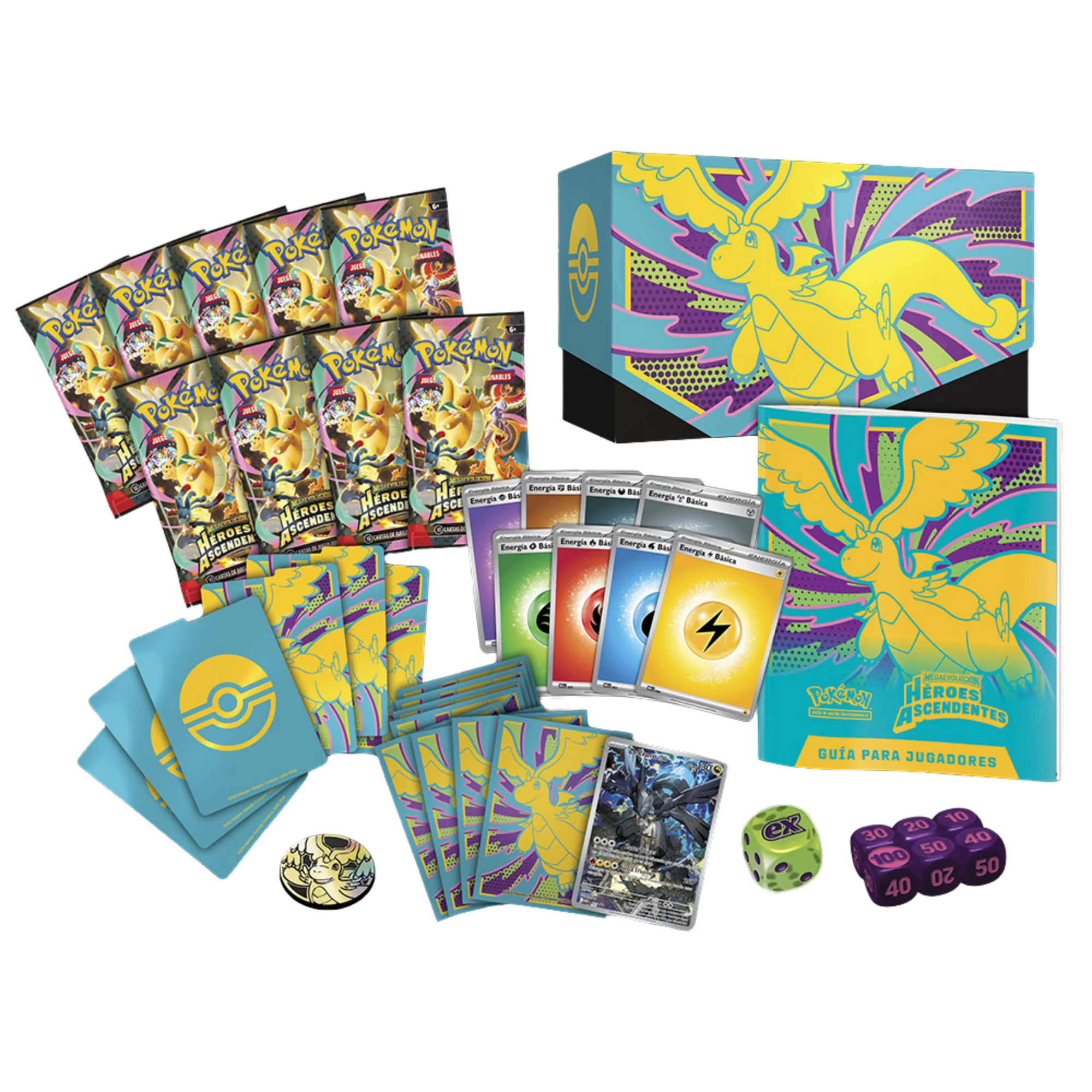 ETB Caja de Entrenador Elite Heroes Ascendentes - Español