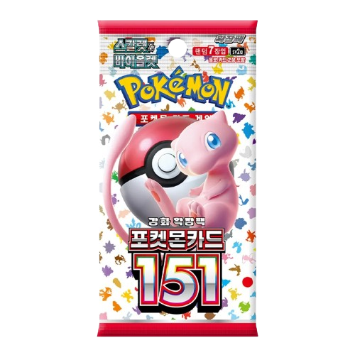 Sobre Pokemon 151 Booster Coreano